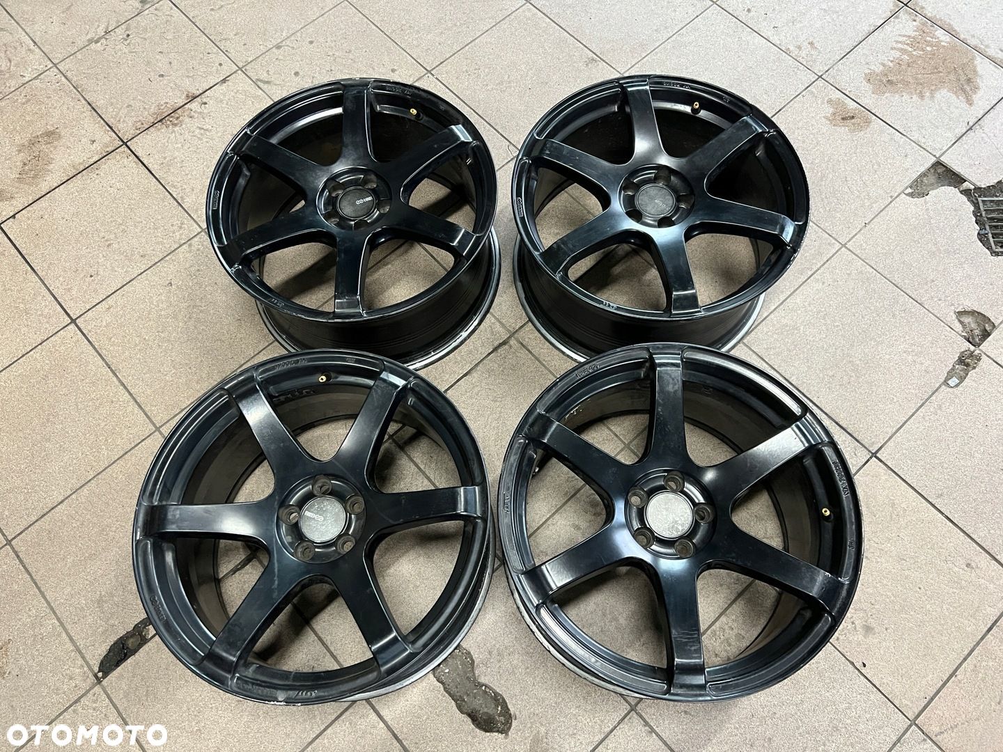 FELGI ALUMINIOWE KOMPLET ENKEI T6S 18 8,5J 9,5J 5X100 - 1