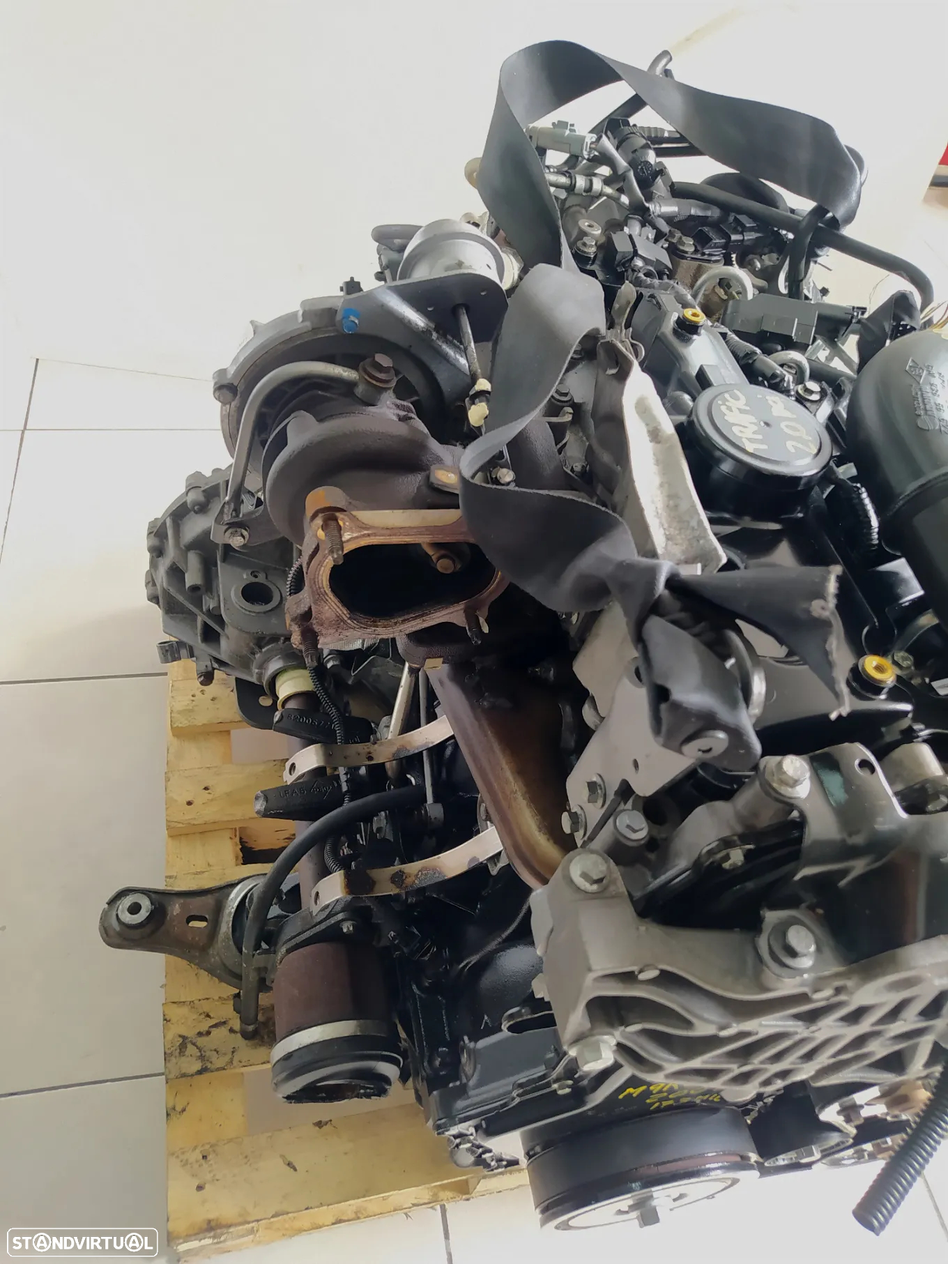 motor Renault Trafic 2.0DCI 115CV M9R782 caixa 6 velocidades PF6010 - 7