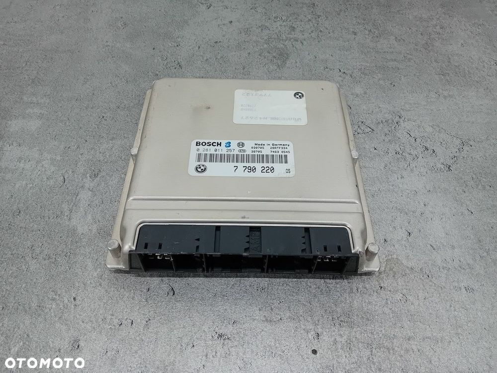KOMPUTER, STEROWNIK BMW X5 E53 7790220 281011257  3.0 D - 1