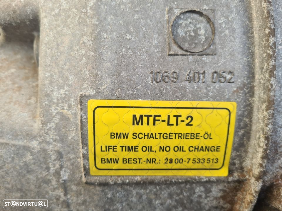 CAIXA VELOCIDADES MANUAL BMW SERIE 3 E90 318D 2.0D 16V 122CV M47D20 204D4 BEO 23007545386 7545386 GS6-37DZ-TBEO GS637DZ TBEO - 9