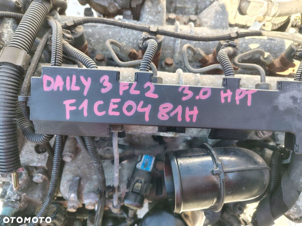 SILNIK KOMPLETNY F1CE0481H IVECO DAILY 3 III 2FL 35S18 3.0 HPI 127 TYŚ KM - 2