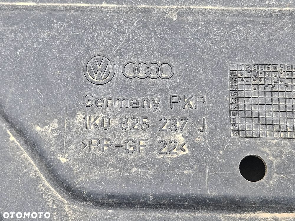 VW Golf V 5 Plus Jetta osłona pod silnik 1K0825237J - 3