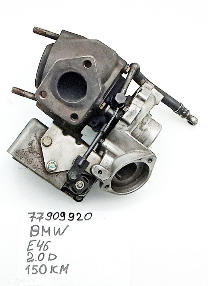 TURBINA 2.0 D 150KM BMW E46 77909920 - 4