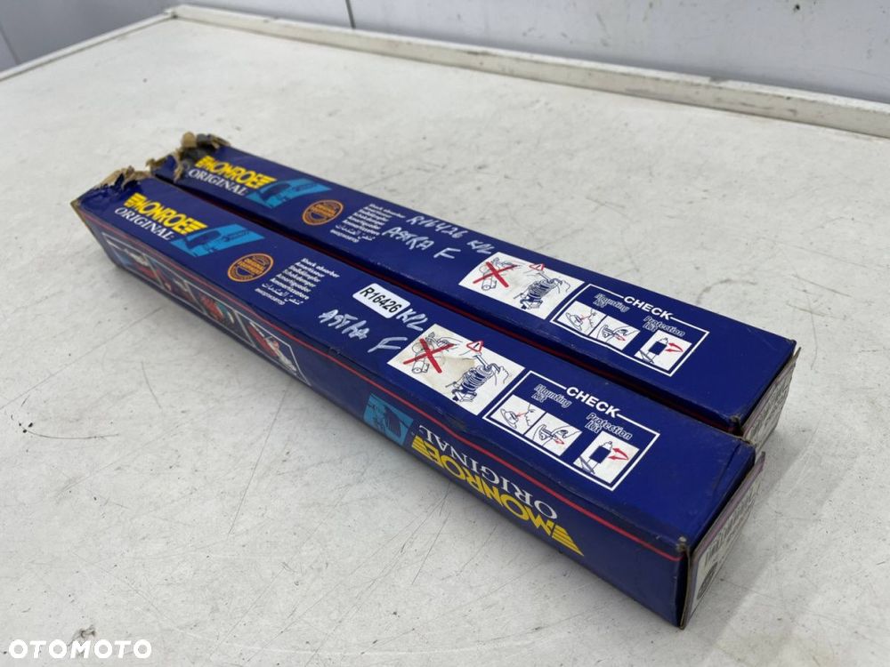 Amortyzator Opel Astra F Kadett E prawa lewa tylna NOWE prawy lewy tył KOMPLET Monroe MONR2655 - 4