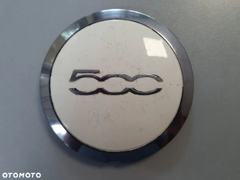 Kołpak Dekielek Zaślepka Znaczek koła FIAT 500 Oryginał 134mm - 3