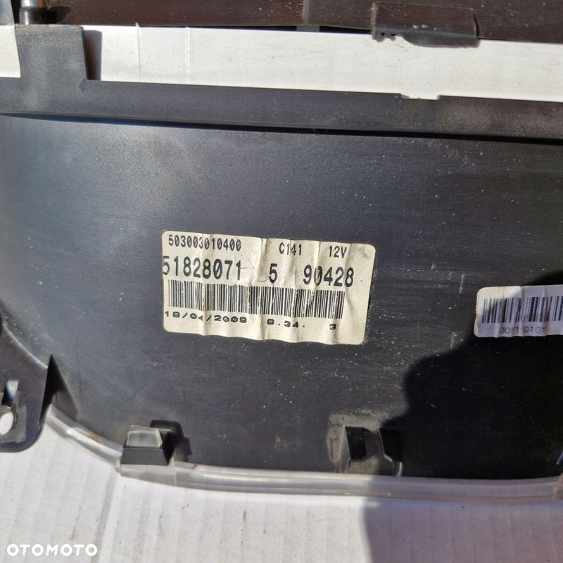 LICZNIK FIAT GRANDE PUNTO 51828071 1.4B EUROPA - 4