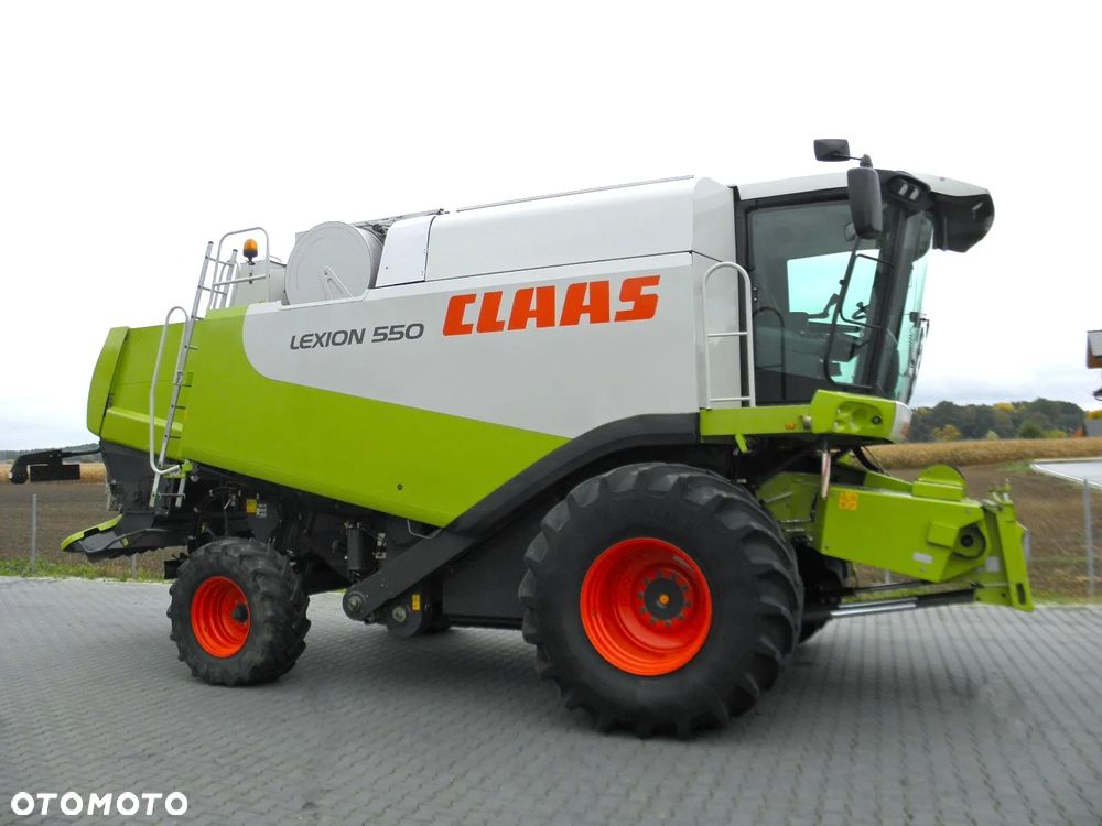 Claas Lexion 550 2005 Rok, heder V750, Najbogatsza Wersja, Nie Malowany, Stan Idealny - 5