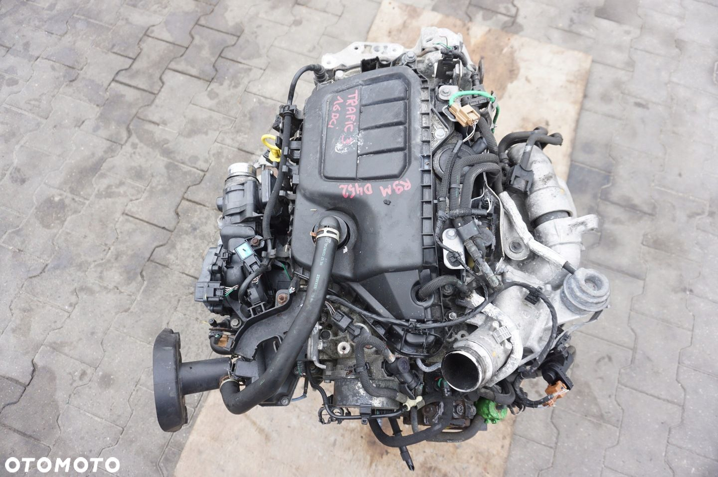 SILNIK R9M D452 RENAULT TRAFIC III 1.6 DCI B-TURBO KOMPLETNY 92 TYŚ KM - 9
