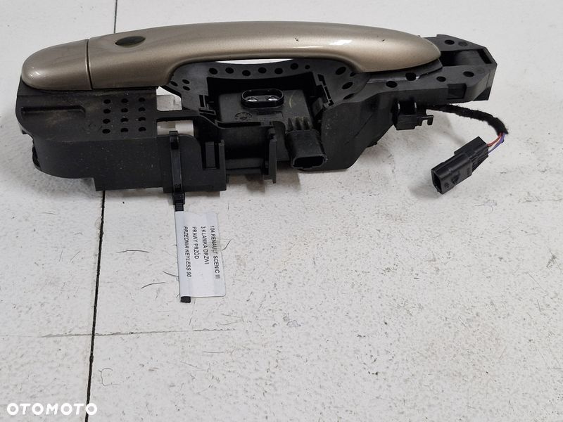 RENAULT SCENIC 3 III KLAMKA ZEWNĘTRZNA DRZWI PRAWY PRZÓD PRAWA PRZEDNIA KEYLESS - 2