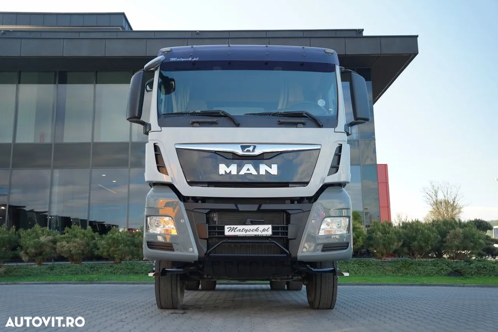 MAN TGX 18.500 / 4x4 / HIDRAULICĂ / HIDROPILARE / CABINĂ JOSĂ / EURO 6 / NAVIGAȚIE / - 4