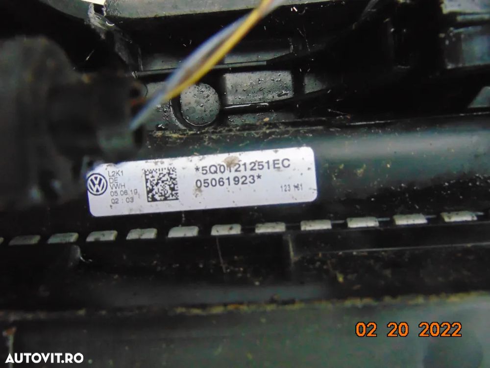 Trager VW T-Roc trager cu radiatoare apa clima gmv ventilator complet calandru tregher - 6