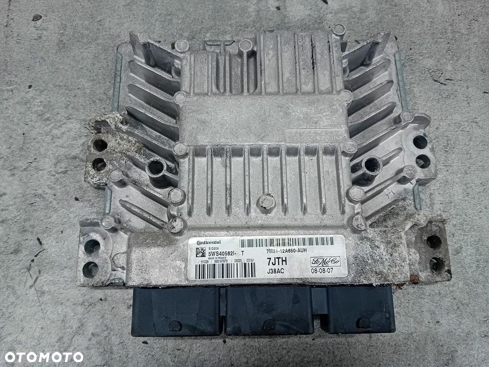 KOMPUTER, STEROWNIK FORD C-MAX I 7M51-12A650-AUH 5WS40582I-T 1.8 TDCI - 1