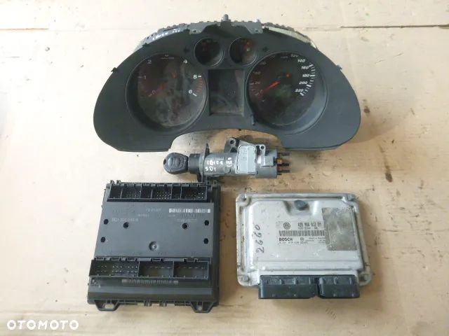 ZESTAW STARTOWY KOMPUTER STACYJKA IMMOBILIZER LICZNIK SEAT IBIZA III CORDOBA II 1.9 SDI 038906012EM - 24