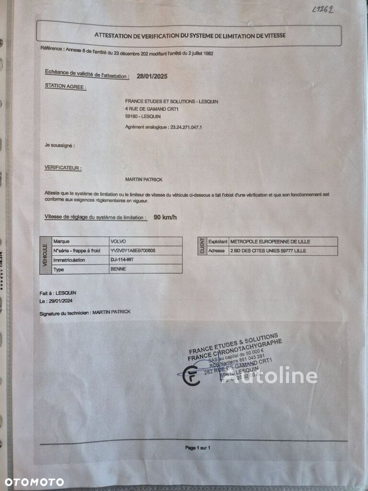 Volvo FE 280 / ŚMIECIARKA  / 2 OSIE / GEESINKNORBA / EURO 6 / NISKI PRZEBIEG / NISKIE MOTOGODZINY / BRAK RDZY / PO SERWISIE / ZABUDOWA SPRAWDZONA / BEZWYPADKOWY / 3 MIEJSCA SIEDZĄCE / 13M3 - 36