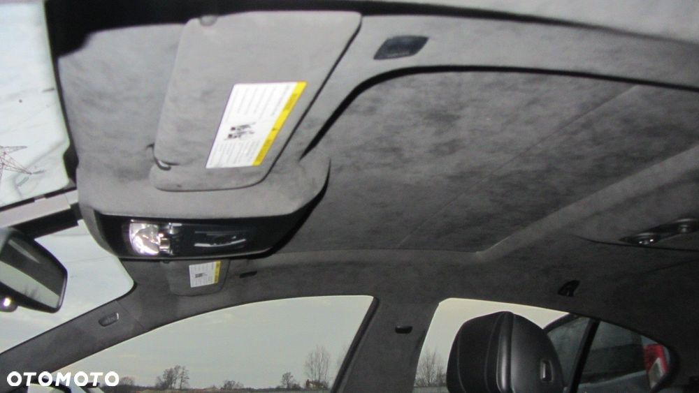 BMW 6 F06 GRAN COUPE MPAKIET PODUSFITKA ALCANTARA CZARNA ROLETA KOMPLET - 1