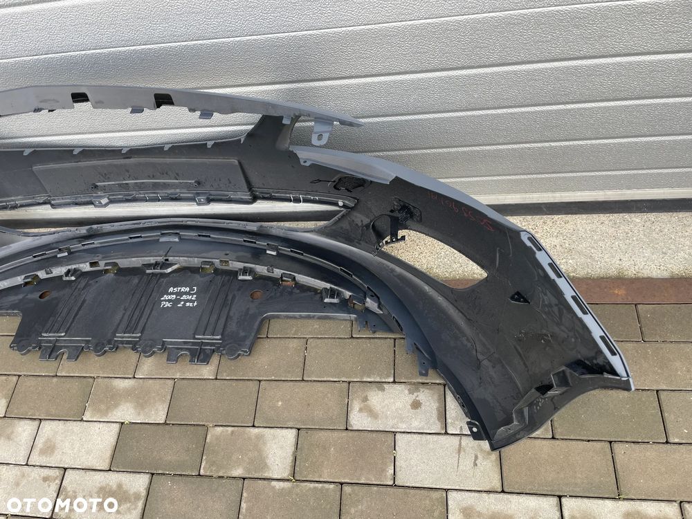 ZDERZAK PRZEDNI OPEL ASTRA J  2009-2012 - NOWY PDC 2szt - 5