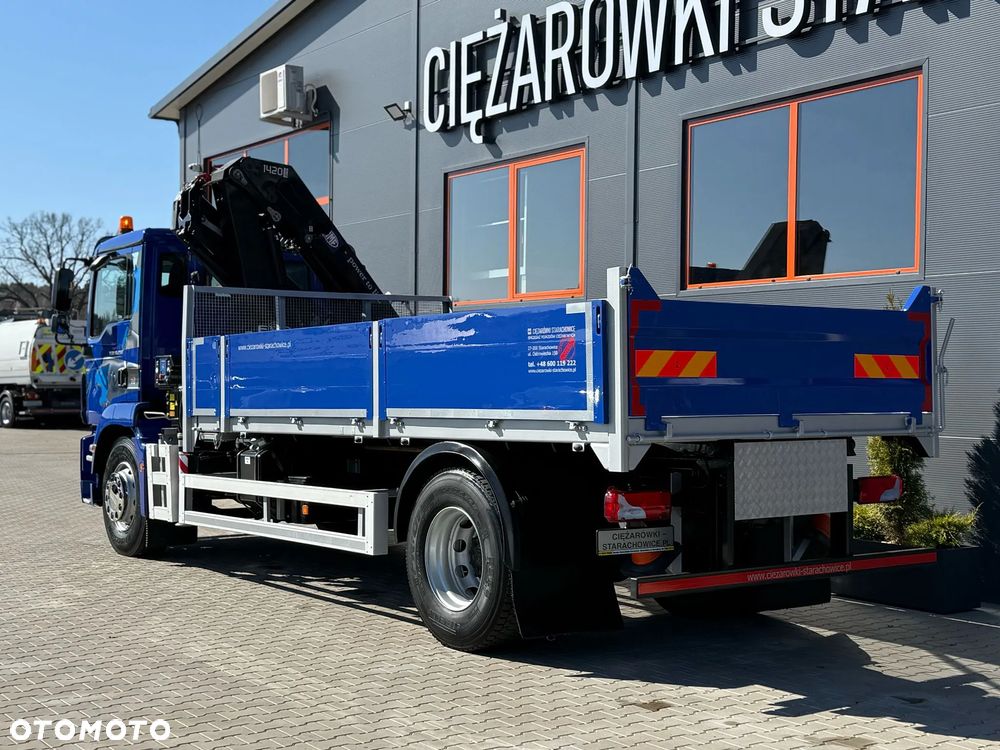 MAN TGM TGL TGS 18.250 // wywrotka // skrzynia // HDS HMF z pilotem // 4x2 // budowlanka // kiper wywrot żuraw dzwig kran crane - 5