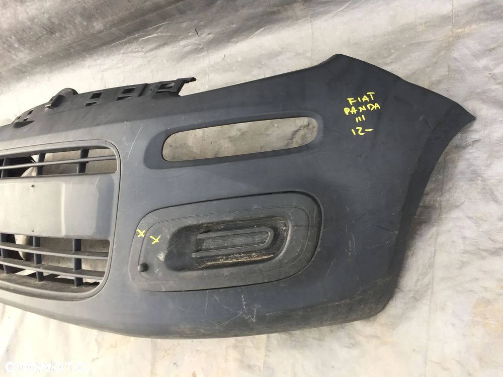 FIAT PANDA III 2012- ZDERZAK PRZÓD PRZEDNI ZAŚLEPKA HALOGENU LEWA - 5