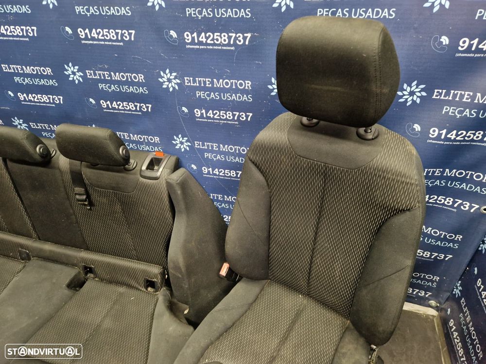 Jogo de bancos usados BMW SERIE 1 F20 TECIDO 5 PORTAS - 7