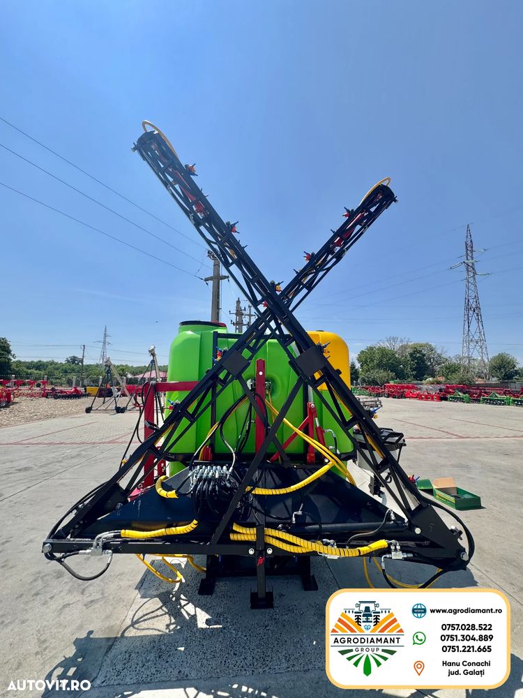 Alta DEMAROL SHOGUN 1200L Erbicidator Full Hidraulic + Electro-Distribuitor - 4