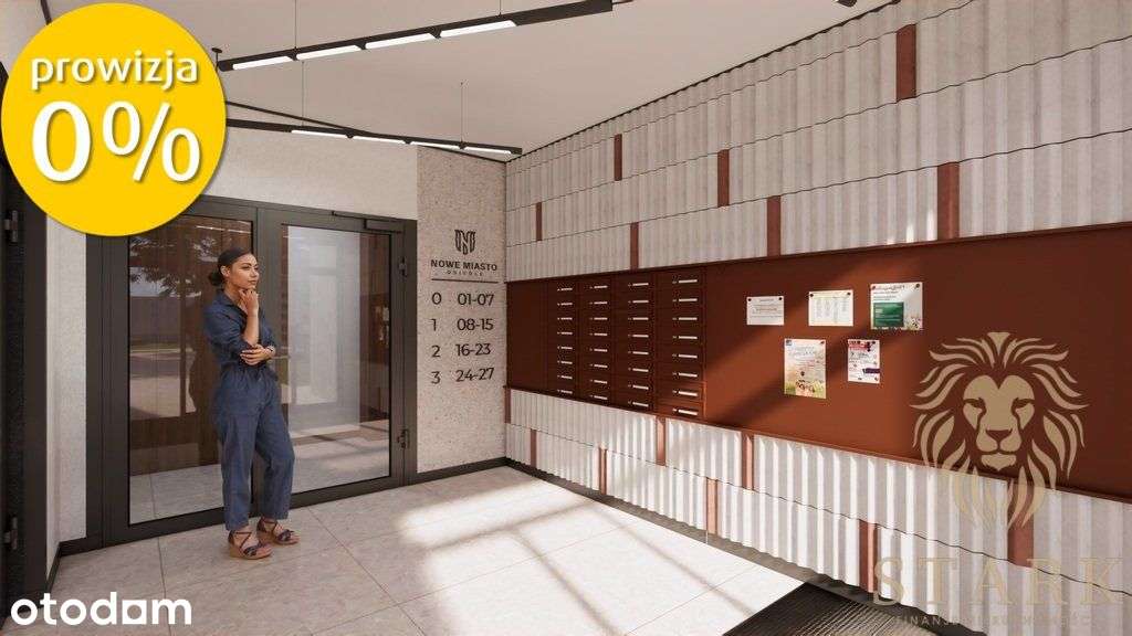 3 pokoje+komórka Gratis | 63,65 m² |3 piętro | 0%