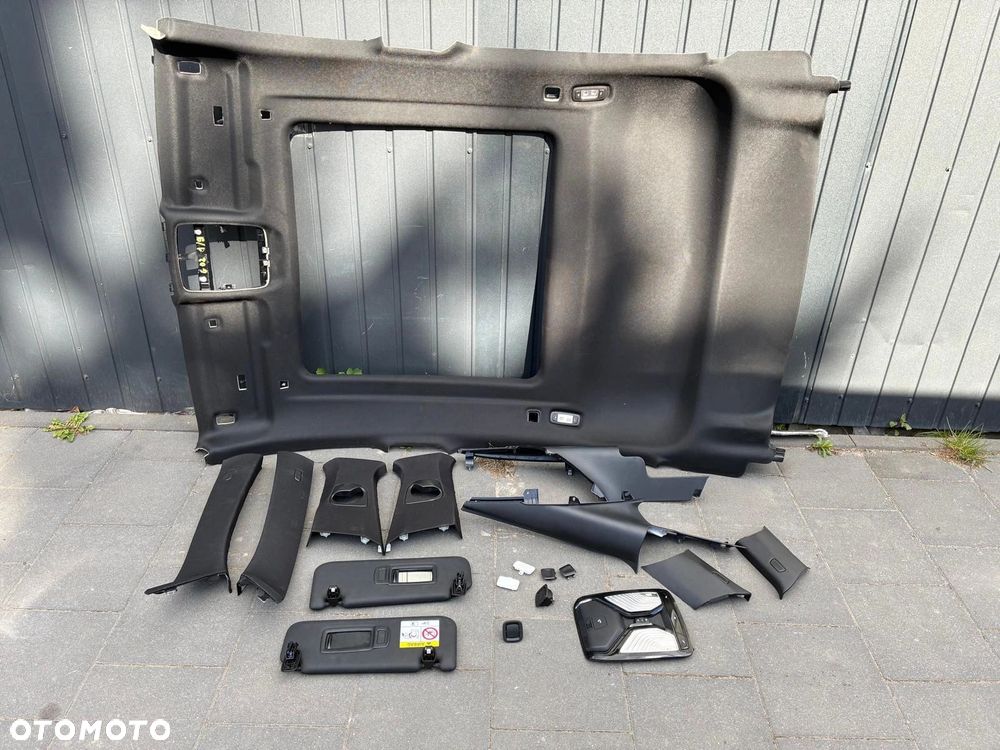 PODSUFITKA SUFIT SŁUPKI M-PAKIET BMW X4 G02 X4M F98 KOMPLET PANORAMA - 1