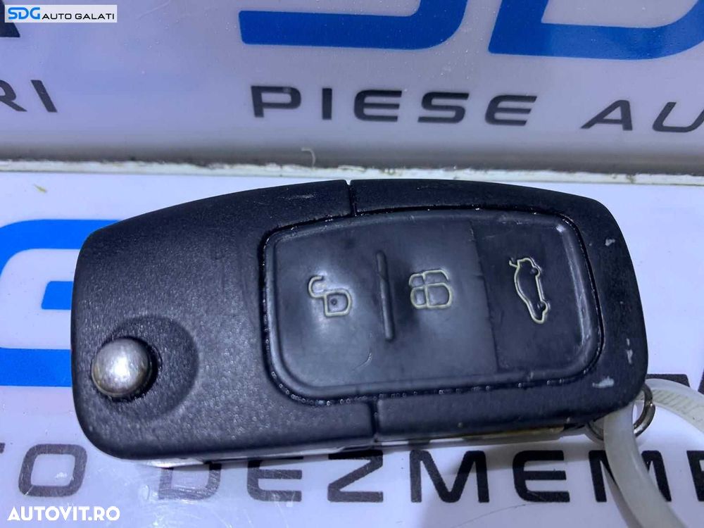 Cheie cu Lama Placa si Cip Ford Galaxy 2006 - 2014 - 4