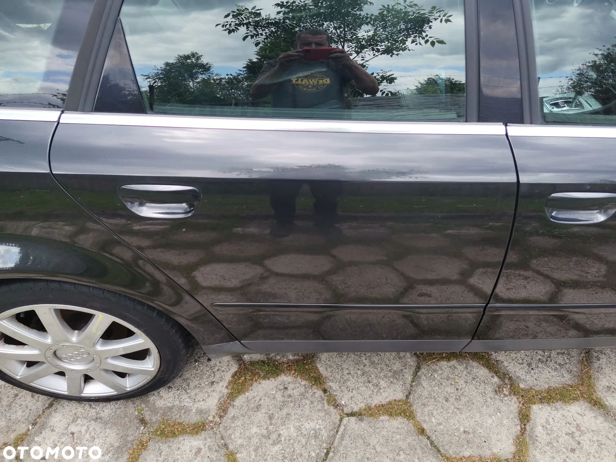 Drzwi Prawe Tył Kombi  AUDI A4 B6 8E Kod lak LZ9W 00-04 Kompletne - 4