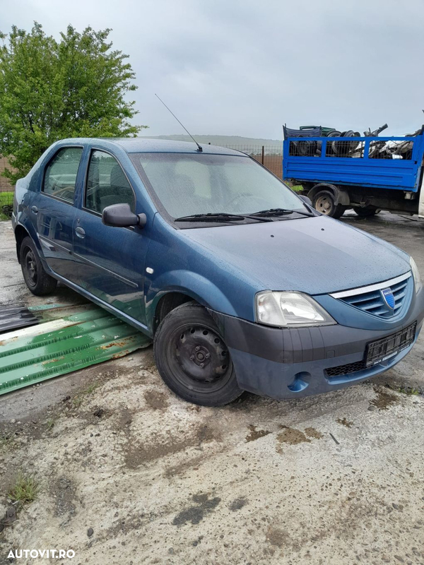 Far Dreapta Dacia Logan 2007 Berlina Albastru