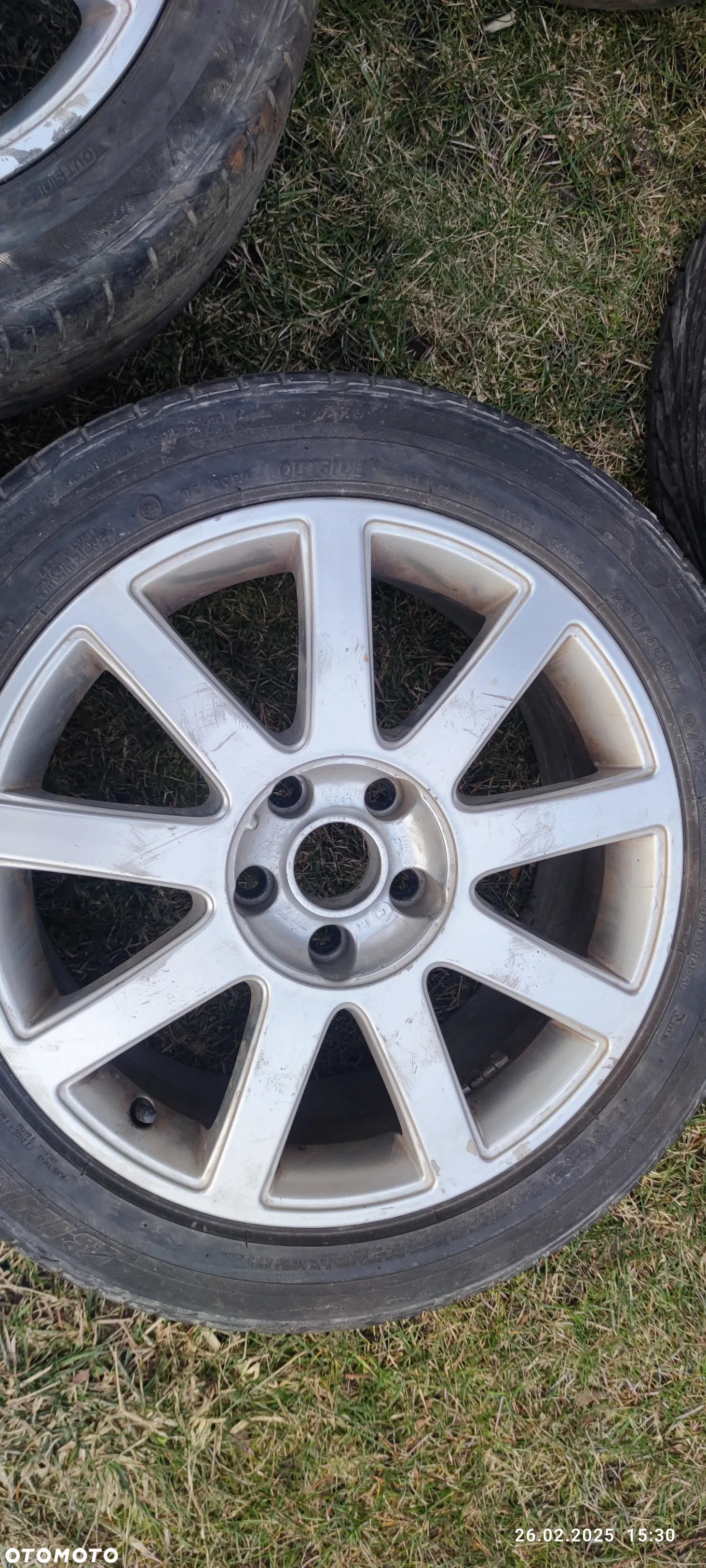 Koła Alufelgi 5X112 R17 AUDI S-Line 17" ET43 - 8
