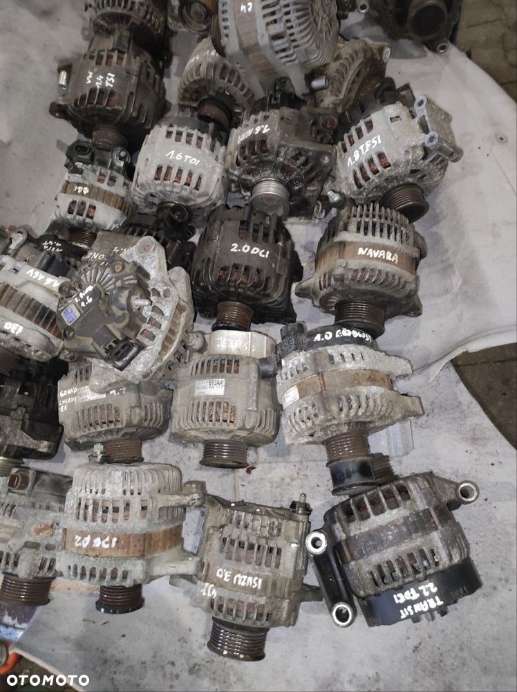 volkswagen lt rozrusznik alternator - 9