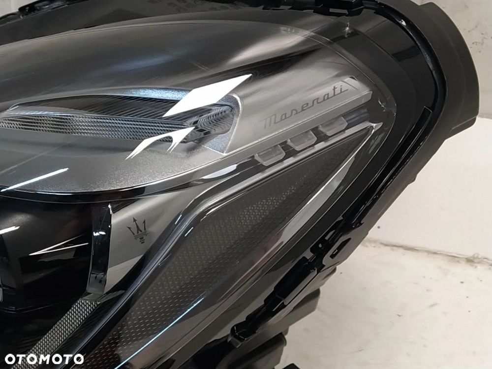 MASERATI GRECALE LAMPA LAMPY REFLEKTOR REFLEKTORY PRZÓD PRZEDNIE LEWA PRAWA FULL LED PRZETWORNICE NOWY ORYGINAŁ - 29