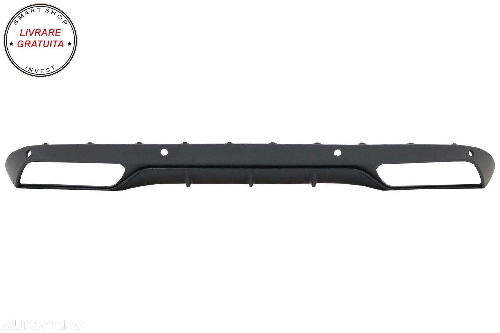 Difuzor Bara Spate Mercedes C-Class W205 S205 (2014-up) C63 Design pentru Bara Sta- livrare gratuita - 3
