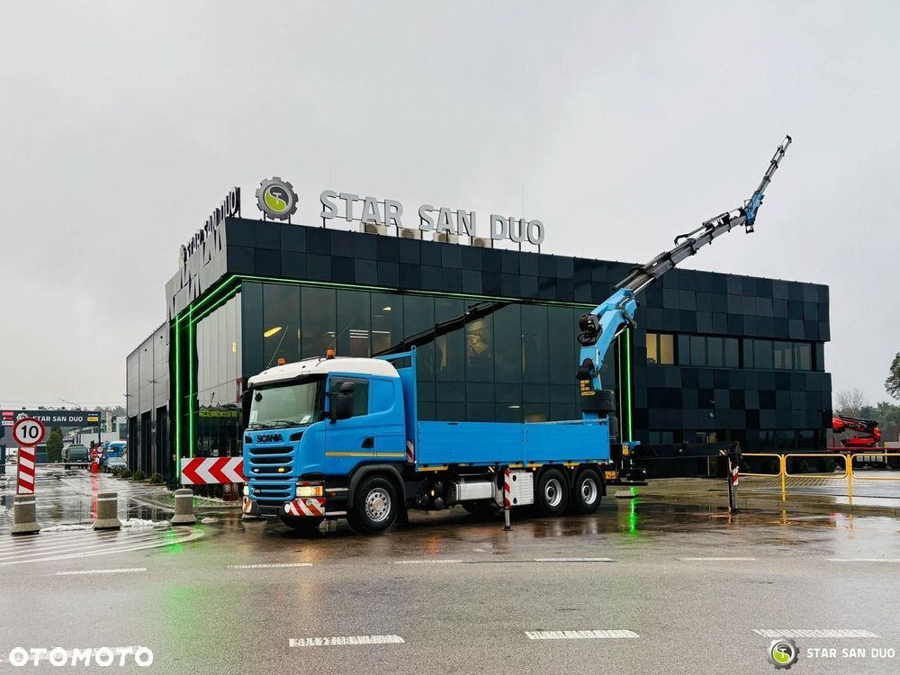 Scania G450 6x4 PALFINGER PK 42002 SH HDS Żuraw Fly Jib Wciagraka - 7