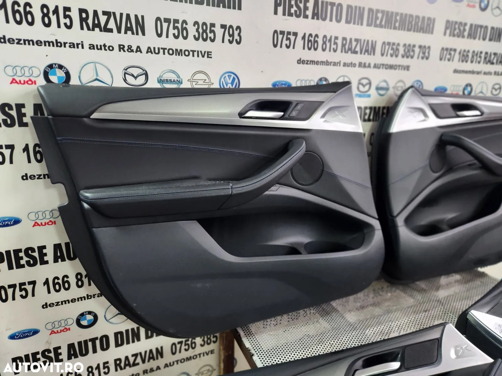Fete Fata Tapiterie Usa Stanga Dreapta Fata Spate M Paket Bmw X3 X4 G01 G02 F97 F98 Lumini Ambienta - 3