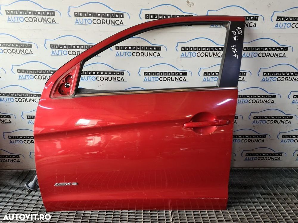 Usa Stanga Fata Mitsubishi ASX 2010 - 2012 SUV 4 Usi ROSU (1046) LOVITA ȘI ZGÂRIATA - 1