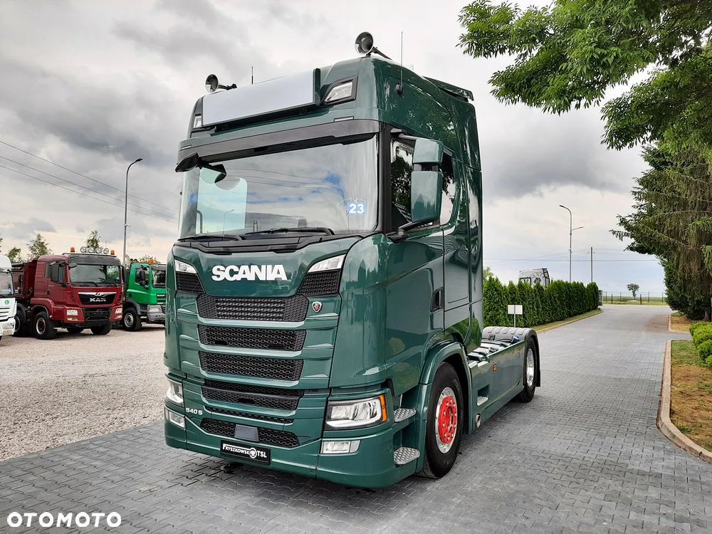 Scania S 540 / ACC / RETARDER / WAGA / Full Led / Duża Navi / Serwis Niemcy - 1