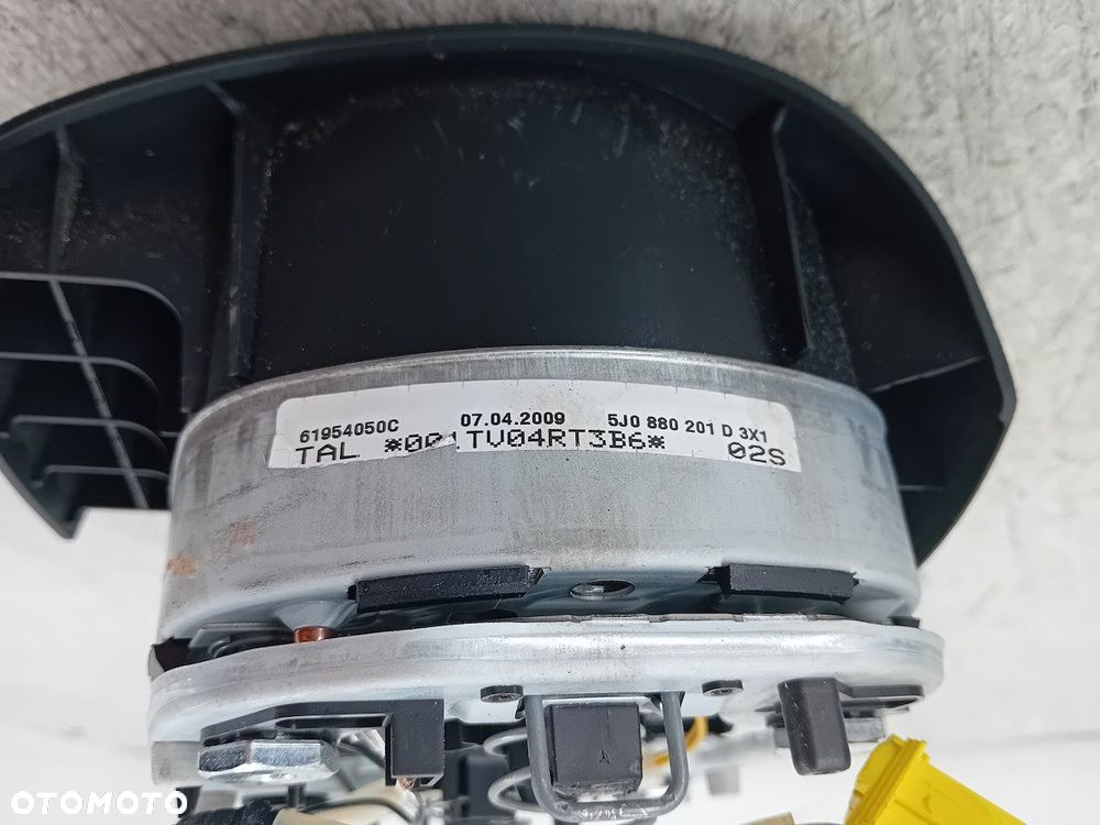 ZESTAW PODUSZEK AIRBAG, PASY PRZÓD FABIA II 1C0909605F 5J0880201D 5J1880202 - 6