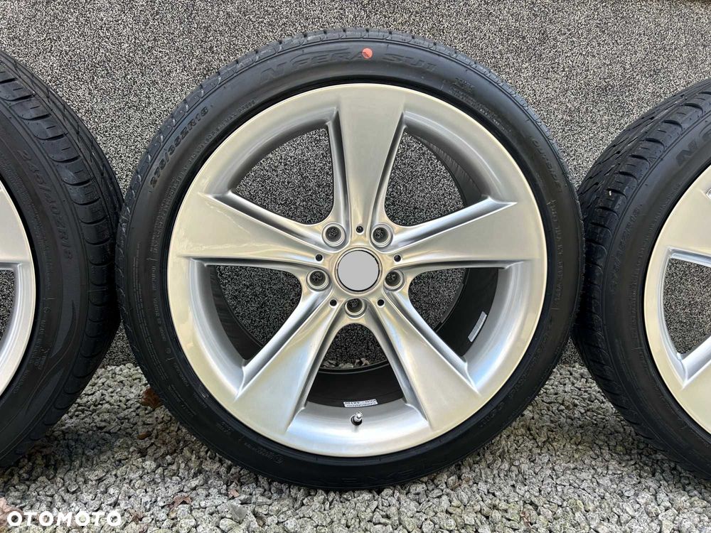 Koła letnie 18 5x120 BMW E60 E61 Styling 128 przód tył 8.5" 9.5" - 6