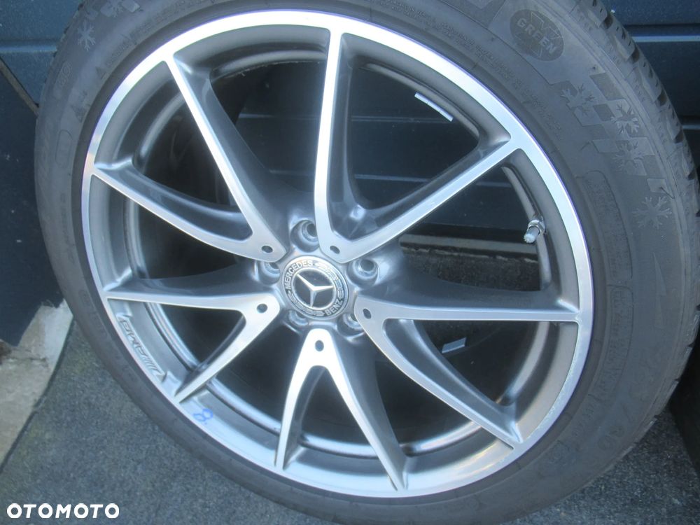 FELGI ALUMINIOWE OPONY MERCEDES E-KLASA W212 AMG 9.5Jx19H2 ET52 ET25 A2134014600 A2134012600 265/40/R19 - 4