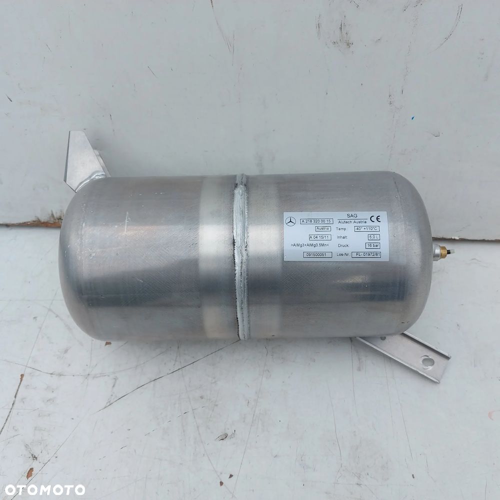 ZBIORNIK AIRMATIC POWIETRZA CISNIENIA MERCEDES CLS W218 ORYGINAL DEMONTAZ 2183200015