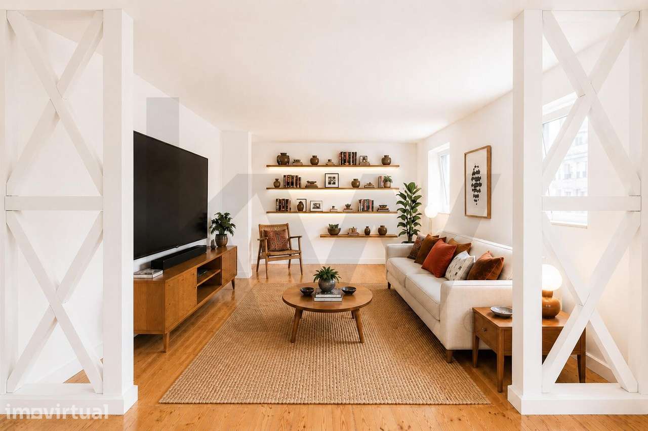 Apartamento T2 em Campo de Ourique - Grande imagem: 4/22