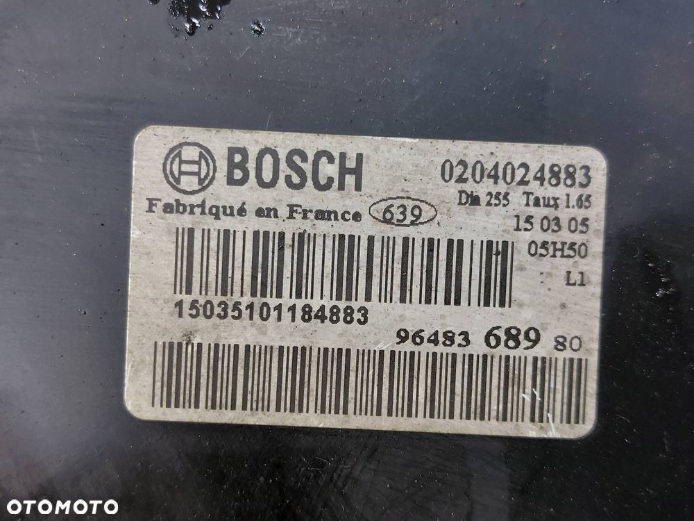 SERWO + POMPA HAMULCOWA CITROEN C4 I 9648368980 - 3