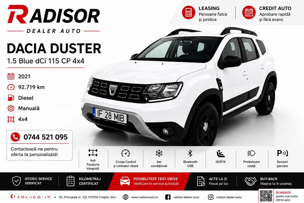 Dacia Duster Blue dCi 115 4WD Prestige - 1