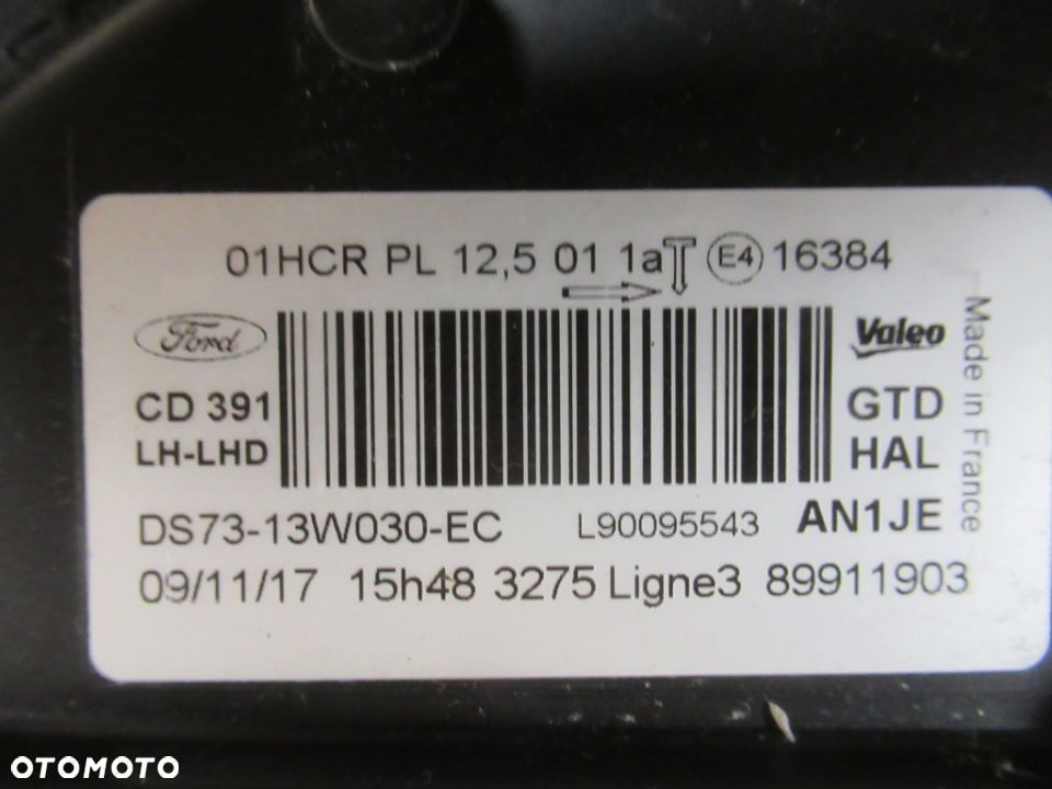 LAMPA PRZEDNIA PRZÓD LEWA FORD MONDEO MK5 SOCZEWKA 2014-2019 - 20