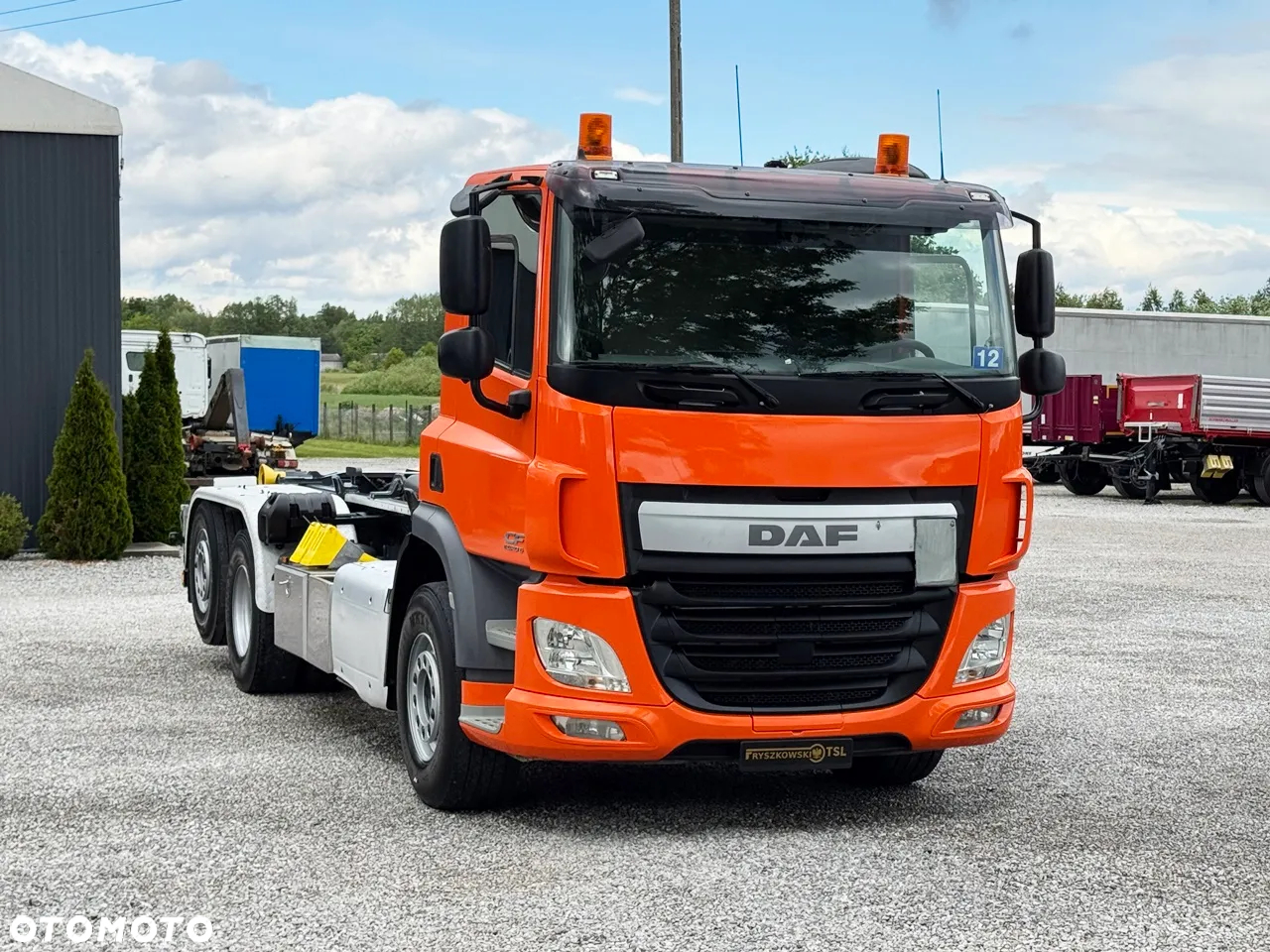 DAF CF 400 / 6X2 / HAKOWIEC / ZABUDOWA PALFINGER - 20 000 KG / Z NIEMIEC - 7