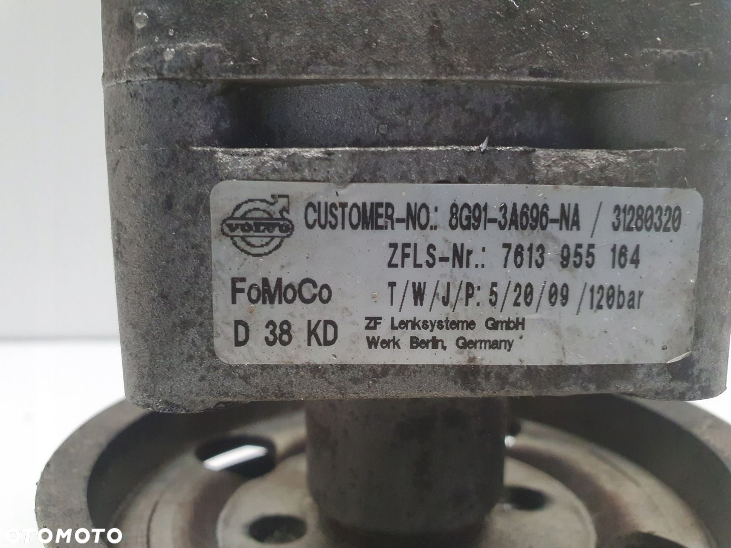 Volvo S80 II V70 III 2.4 D5 POMPA WSPOMAGANIA 31280320 - 2