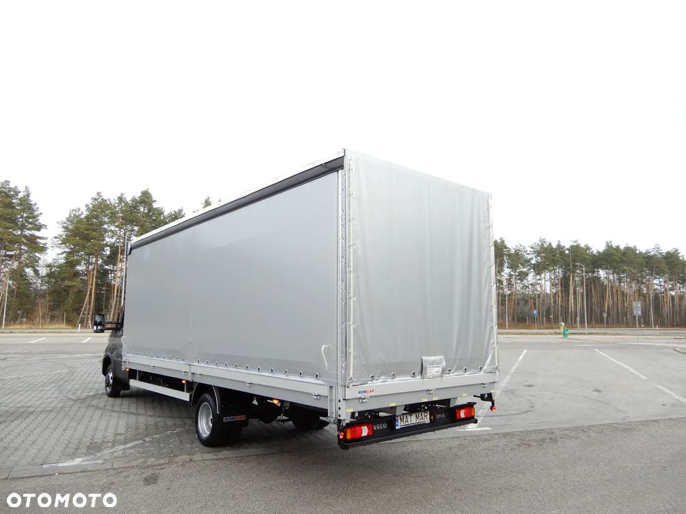 Iveco DAILY 50C18 Hi-Matic Firana Obustronna + Dach Suwany Skrzynia 6310 mm 12 Euro Palet Rozstaw Osi 4750 mm WZMACNIANY Full Opcja Wyposażenia GWARANCJA FABRYCZNA Stan Jak Nowy Gotowy Dostępny POLECAM - 5
