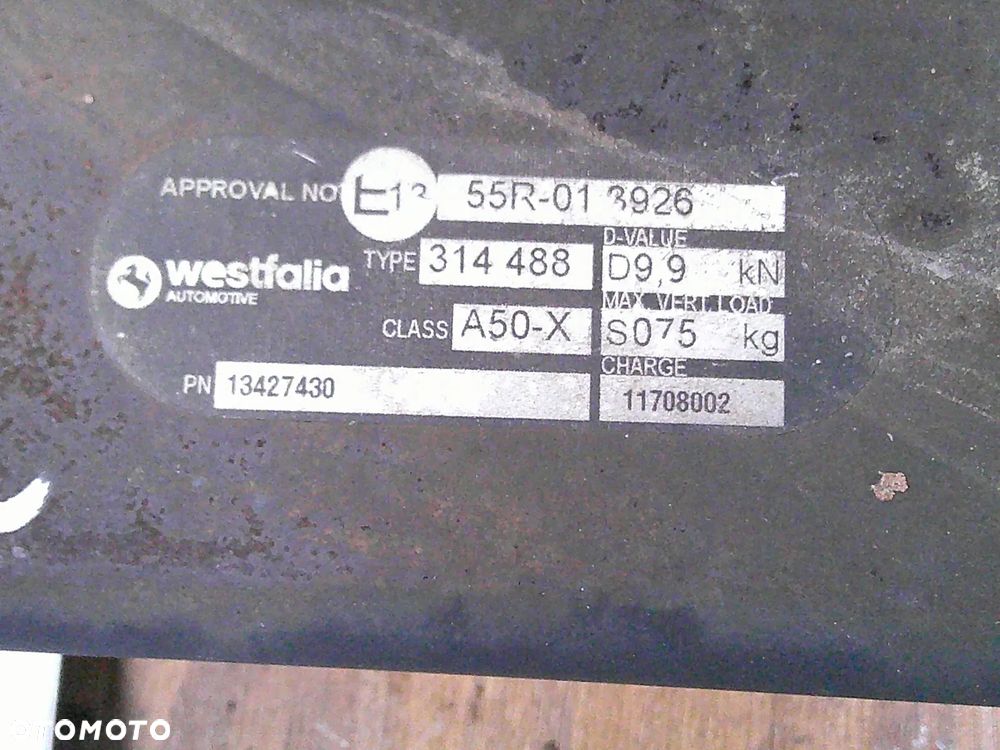 hak holowniczy belka westfalia automat opel astra k 5 v hb - 3