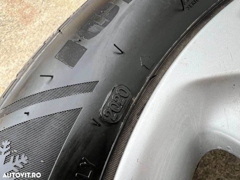 Jante Orginale AUDI R18 cu anvelope iarna jante audi cu anvelope iarna 235-55-18 impecabile - 9